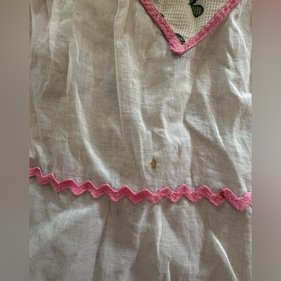 Vintage half apron set of 2 - Picture 5 of 6